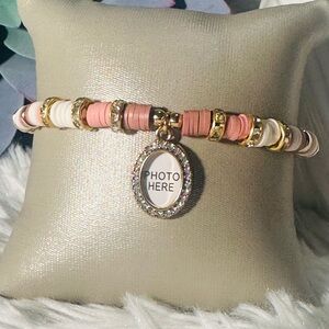 Elegant Gold and Brown Beaded Bracelet